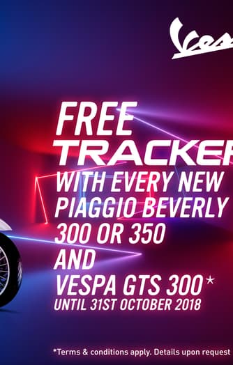 Piaggio And Vespa Retailers Partner With TRACKER Network UK To Combat Crime
