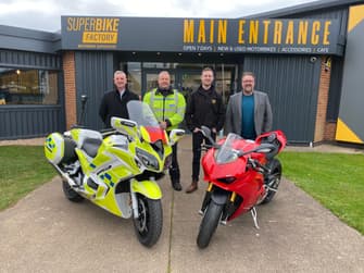 Superbike Factory Teams Up With Tracker To Offer Market-Leading Stolen Vehicle Recovery Solution