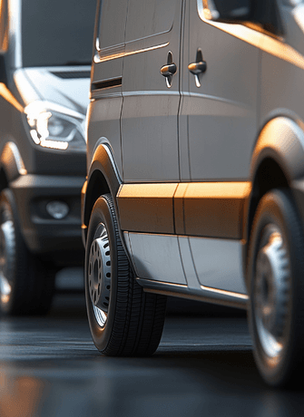 AI Image Van fleet parked v6 1016 x 607