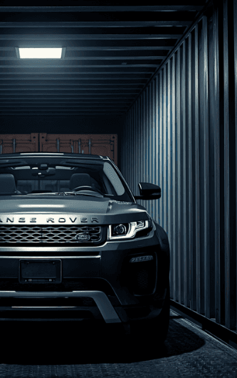 Canva AI image Range Rover in shipping container 1 706 x 530 website