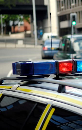 Police Tracker aerials website