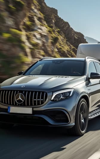 Canva AI images Mercedes Car Caravan Motorcycle Image2 website