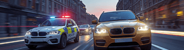 Website Thumbnail police car chasing a BMW v1 360px by 164px
