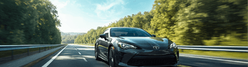 Website Thumbnail Toyota car on the road 360px by 164px